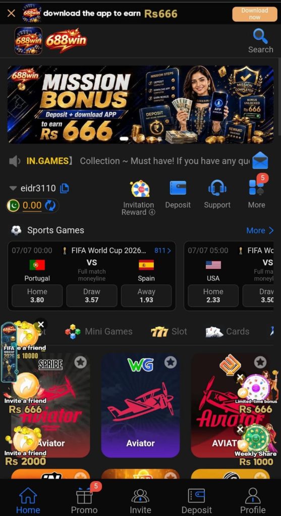 688 Win Game