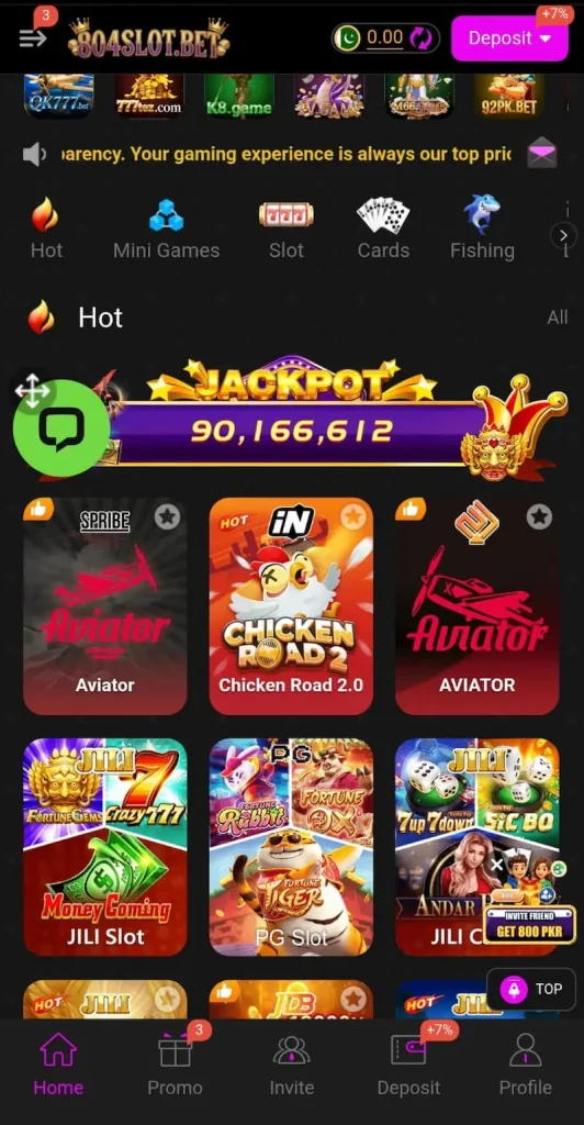 804SLOTS Game